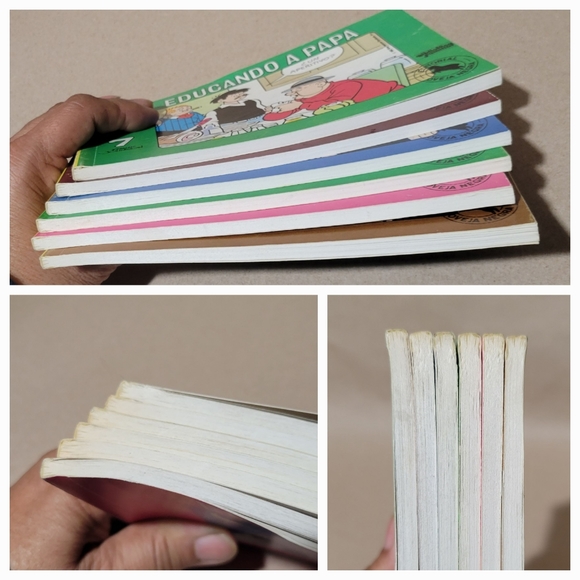 Rare Set of 12 Books - Educando A Papá. Frank Johnson. Oveja Negra. 1987 - Picture 4 of 8